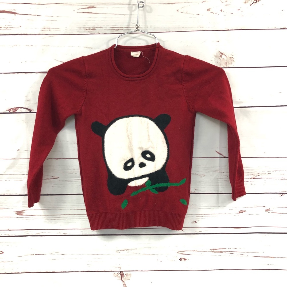 Unisex panda sweater